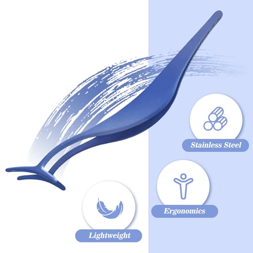 Tweezers For Lash Clusters Kit Tool Ergonomically Designed Handle Lash