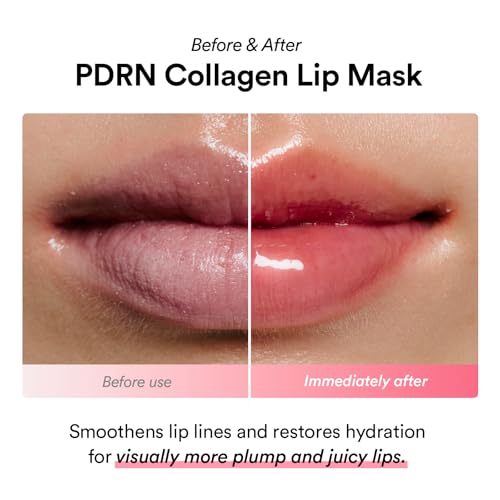 Abib PDRN Collagen Lip Mask Glazed Jelly 0.38 fl oz | Korean Lip Butter Balm Overnight Sleeping Mask Hydrating Care Moistu...