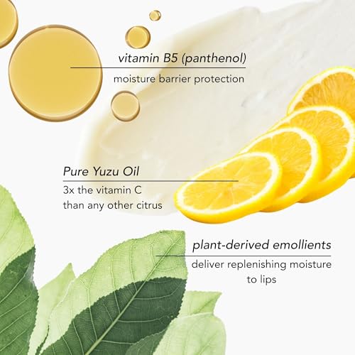 Saturday Skin Yuzu Vitamin C Lip Mask Overnight Lip Sleeping Mask Moisturizing For All Skin Types Softer & Smoother Pout L...