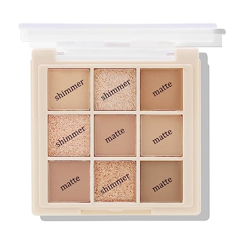 Boobeen Nude Eyeshadow Palette - Matte and Shimmer Makeup, Highly Pigmented Creamy Eye Shadow Powder, Create a Neutral Eye...