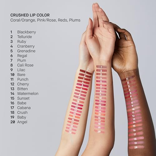 Bobbi Brown Crushed Lip Color | Hydrating, High-Pigment, Satin-Matte Lipstick | Non-Drying, Long-Lasting Wear & Lip Stain ...