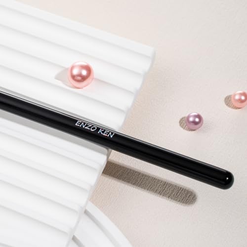 ENZO KEN Concealer Brush Under Eye, Small Flat Concealer Brush, Small Makeup Brushes, Under Eye Concealer Brushes, Under E...