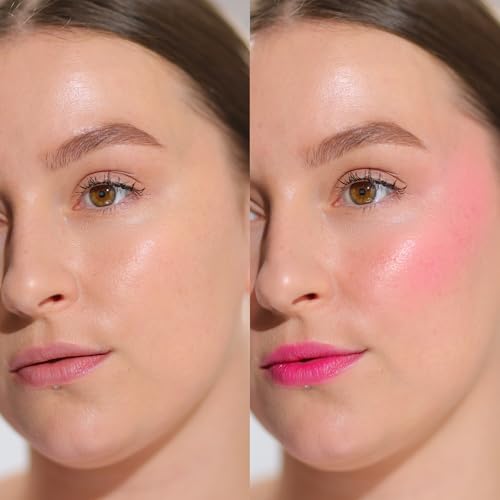 Revolution Beauty London, Jelly Blush Stick Lip & Cheek Stain, Long-Lasting & Buildable with Hyaluronic Acid & Aloe, Vegan...