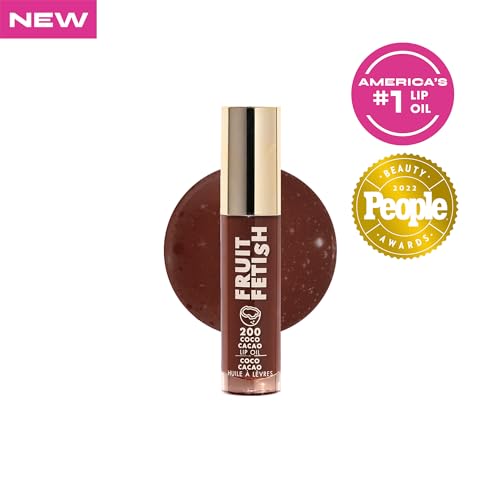 Milani Fruit Fetish Lip Oil with Vitamin E for Instant Hydration, Fruit Extract Infused Lip Treatment and Moisturizing Lip...