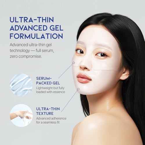 #OOTD Collagen, Hyaluronic Acid & Peptides for Elasticity, Hydration, and Firming. Lifting Hydrogel Sheet Mask - Face Mask...
