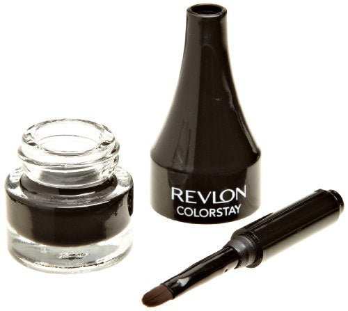 Revlon Crème Gel Eyeliner Crème, ColorStay Eye Makeup, Waterproof, Smudgeproof, Longwearing with Precision Brush Applicato...