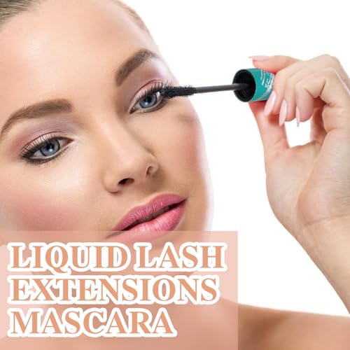 Thrive Mascara (Black 10.7g/0.38 OZ), Thrive Mascara Liquid Lash Extensions - Brynn Thick and Slender, Waterproof and Swea...