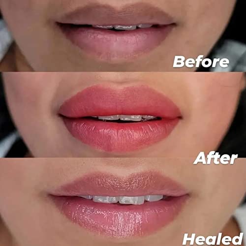 Lip Scrub Brush,Lip Scrubber Exfoliator,Double-Sided Silicone Lip Exfoliating Tool,Gentle Lip Exfoliator Scrubber Brush fo...