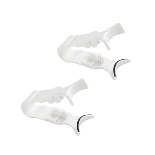 2Pcs White False Eyelashes Clip,5g Portable Magnetic Eyelash Applicator Set| Easy to Use Lash Applicator Tool Kit| Applica...