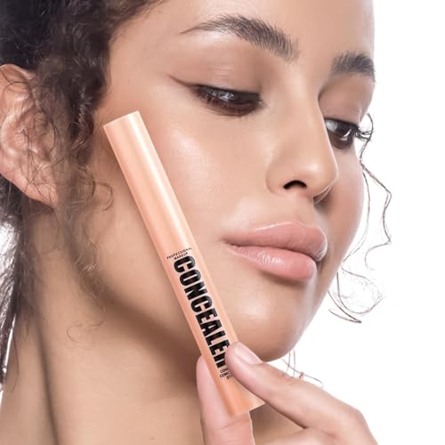 Boobeen Waterproof Concealer Stick, Soft Matte Cream Contour Concealer, For Blemishes, Dark Circles, Correction of Skin Co...