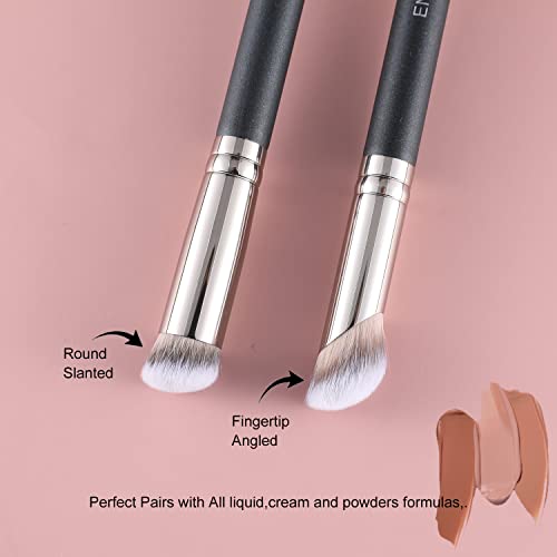 ENERGY Concealer Brushes Set Liquid Face Makeup Concealer brush for liquid Cream Powder Blending Buffing Under Eye Conceal...