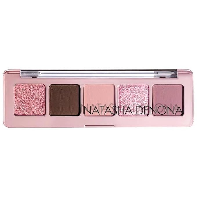 Natasha Denona Mini Rose Eyeshadow Palette + Bonus Premium Korean Sheet Masque with Collagen