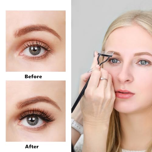 4 Pcs Eyelash Separator Tool Mascara Brushes Eyelash Comb Separator Definer Lash Comb for Combing, Separating Lashes - Pin...