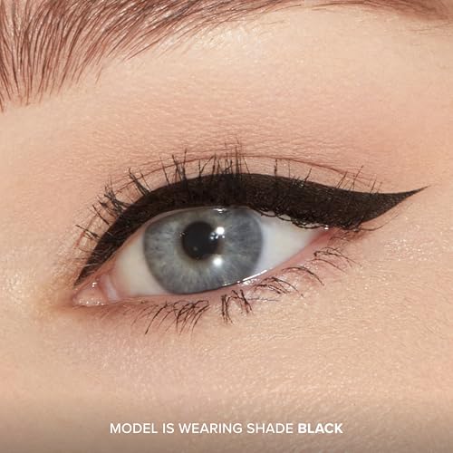 Too Faced Better Than Sex Easy Glide Liquid Eyeliner | Flake & Waterproof Liquid Eyeliner For Intense Pigment, 0.02 Fl Oz