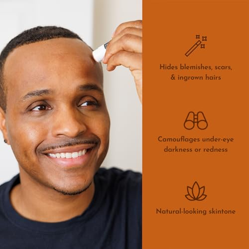 MËNAJI URBAN CAMOUFLAGE® Concealer Stick for Men - Skin Foundation Concealer for Dark Circles, Acne, Under Eye - Corrector...