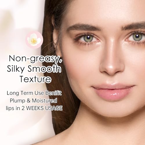 CATKIN Tinted Lip Balm Glitter Lip Stain Ultra Hydrating Lip Moistrurizer Lip Care with Vitamin E Nourishing For Cracked &...