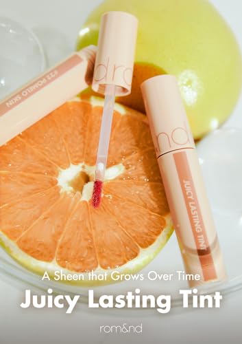 rom&nd Juicy Lasting Tint #17 Plum Coke | K-Beauty Deep Berry Lip Stain | Hydrating, Non-Sticky Glossy Finish | Long-Lasti...