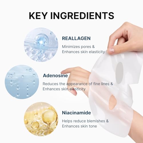 ROOTIO Vegan Collagen Deep Boosting Mask, Hydrating Overnight Face Mask, Pore Minimizing, Elasticity, Firming, Sleeping Hy...