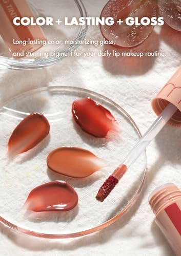 rom&nd Juicy Lasting Tint #17 Plum Coke | K-Beauty Deep Berry Lip Stain | Hydrating, Non-Sticky Glossy Finish | Long-Lasti...