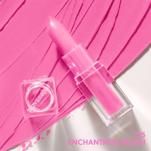 CoverGirl Clean Lip Color, Enchantress Blush, Satin Finish, Squalane, Avocado & Aloe, Carmine-Free, Non-Drying, 0.12oz