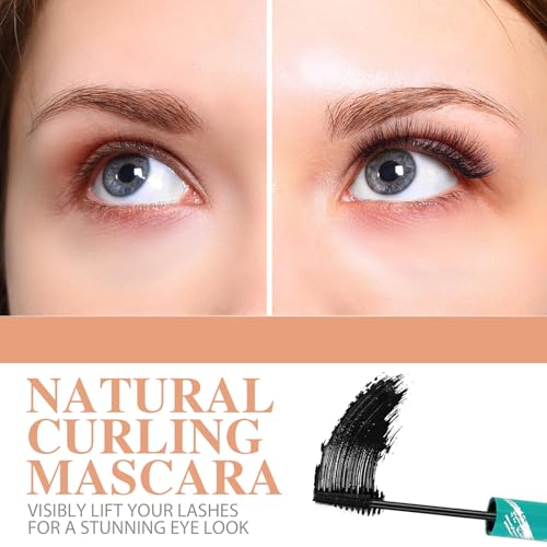 Thrive Mascara (Black 10.7g/0.38 OZ), Thrive Mascara Liquid Lash Extensions - Brynn Thick and Slender, Waterproof and Swea...