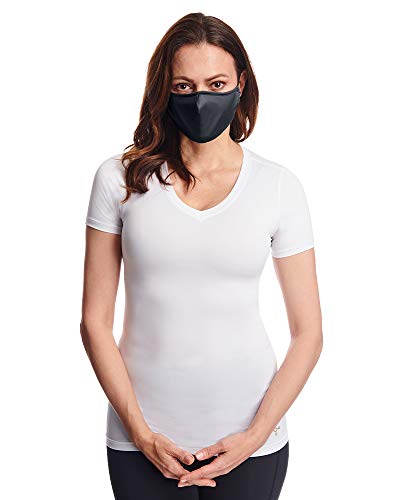 Tommie Copper Community Wear Face Masks I Double Lined, Copper Infused, Ear Straps & Nose Wire, Face Covering (Pack of 2)