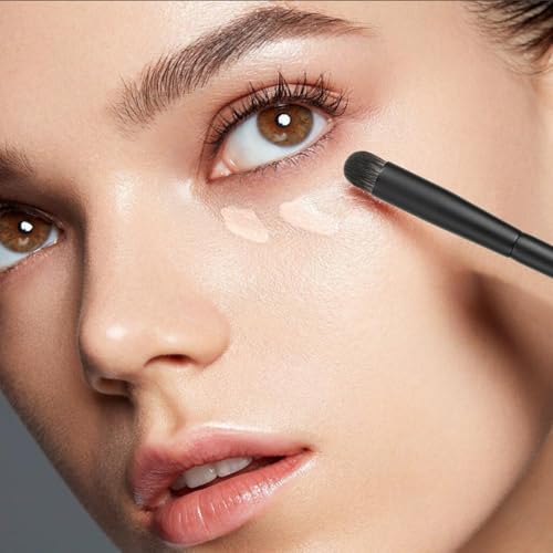 MSQ Concealer Brush Concealer Makeup Brush Under Eye Mini Small Makeup Foundation Brushes for Concealer Powder Liquid Make...