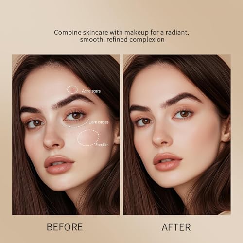 Beauty Balm Serum Enriched Skin Tint Stick – Face Tint Balm Foundation with Serum Benefits, Buildable Hydrating Coverage, ...