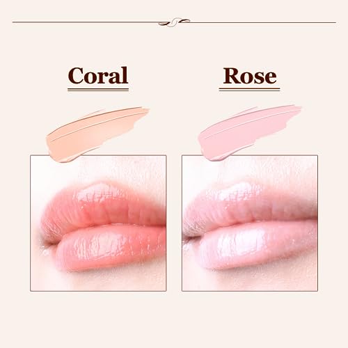 CHALLANS DE PARIS BAUME à LÈVRES de PREMIER – Premium Tinted Lip Balm, Coral Glow, Moisturizing & Glossy Lip Care, Smooth ...