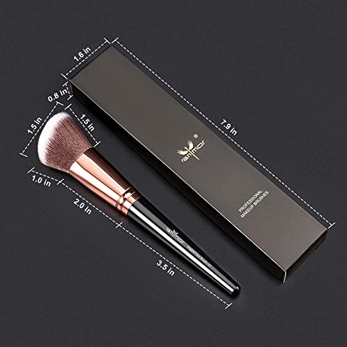 Anmor Contour Brush, Premium Contour Blush Bronzer Face Makeup Brush, Perfect For Cheek Forehead Jaw Nose Blending Deepeni...