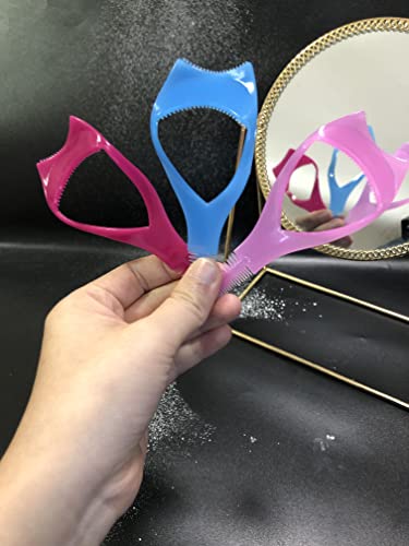 Xianglangsuccess 3pcs 3 in 1 Makeup Lash Tool Upper and Lower Mascara Applicator Aid Lash Comb Makeup Tool
