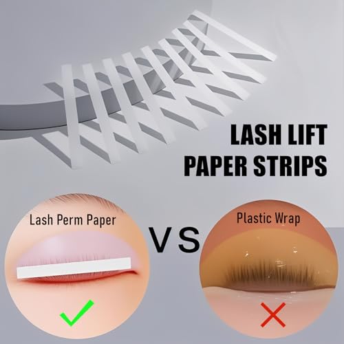 1000PCS Lash Lift Paper Strips,Reusable Lash Lift Tools,Eyelash Lifting Lashes Lift Ribbon,Preventing EyeLashes from Poppi...