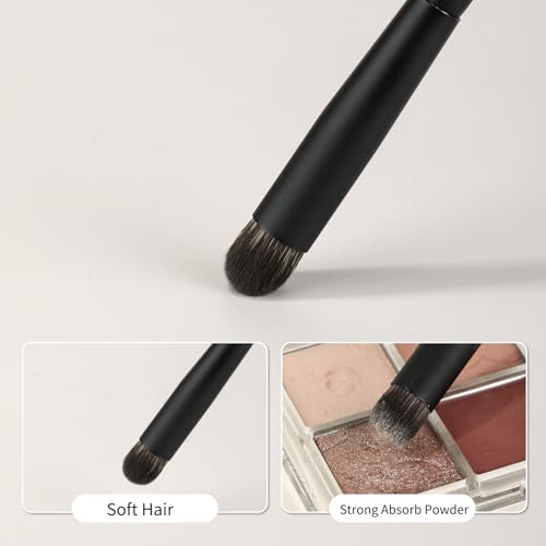 MSQ Concealer Brush Concealer Makeup Brush Under Eye Mini Small Makeup Foundation Brushes for Concealer Powder Liquid Make...
