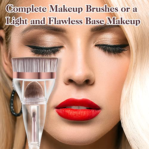 Foundation Brush, Daubigny Perfect Makeup Brush for Face Blush Liquid Powder Foundation Brush for Blending Liquid, Cream o...