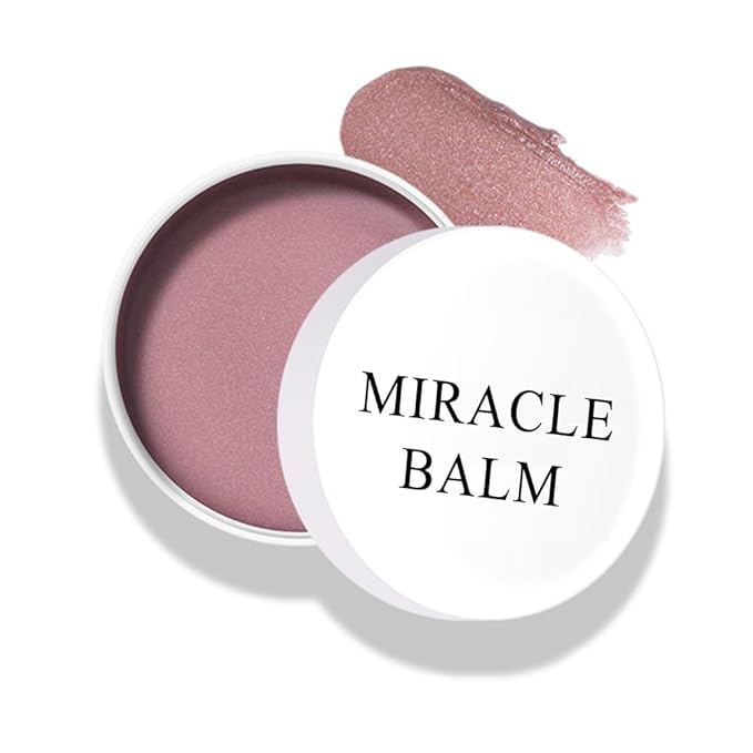 Multi Glow Balm - Hydrating, Lightweight, and Blendable Creamy Blush for Cheeks, Lips, and Eyes, Radiant Skin Finish (#1 N...