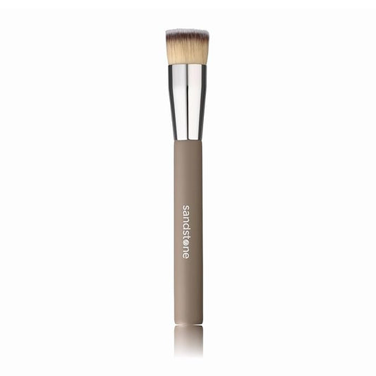 Sandstone Scandinavia Foundation Makeup Brush - Professional Vegan Ultra Soft Bristles - Cruelty Free Premium Quality for ...