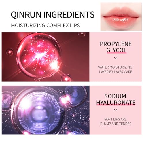 Felico 30PCS Lip Mask, Collagen Crystal Pink Care Gel Pads for Moisturizing,Reducing Chapped,Smoothing,Fine Lines,Remove D...