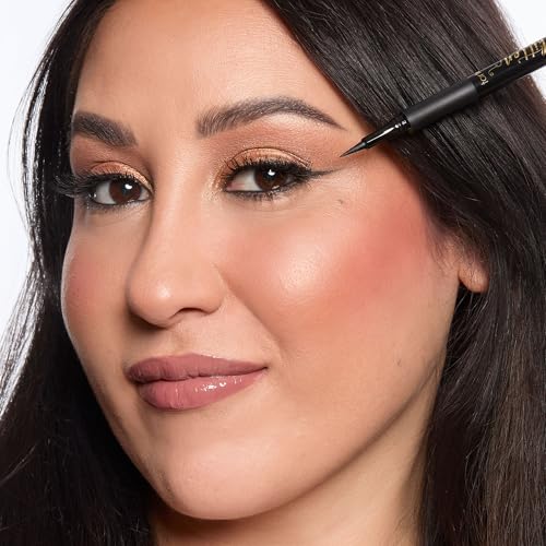 tarte sex kitten liquid liner – Liquid Eyeliner Pen with Castor Oil for Bold, Nourished Lashes, Waterproof, All-Day Wear, ...