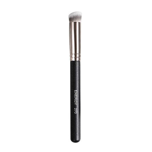 ENERGY Concealer Brush Under Eye Mini Angled Flat Top Kabuki Nose Contour Brush for Concealing Blending Setting Buffing wi...