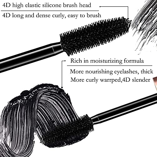 Venicare 4D Silk Fiber Lash Mascara Liquid Extension Makeup Eye Lash Kit Luxuriously Longer Thicker Voluminous Eyelashes W...