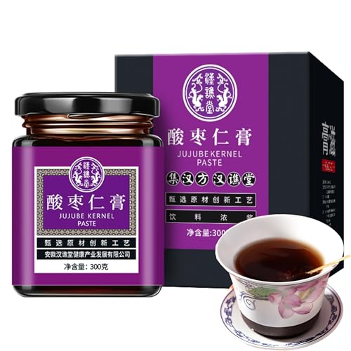 酸枣仁膏300g/10.58oz Jujube seed paste Pickled jujube kernel, poria cocos, mulberry, lily and other raw materials to make paste