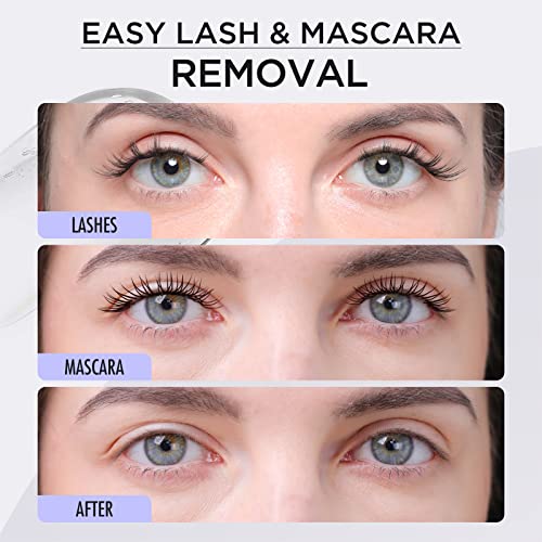 Lash Remover, Cluster Lash Glue Remover Eyelash Remover for Cluster Lashes Lash Adhesive Remover Glue Remover Mascara Wand...