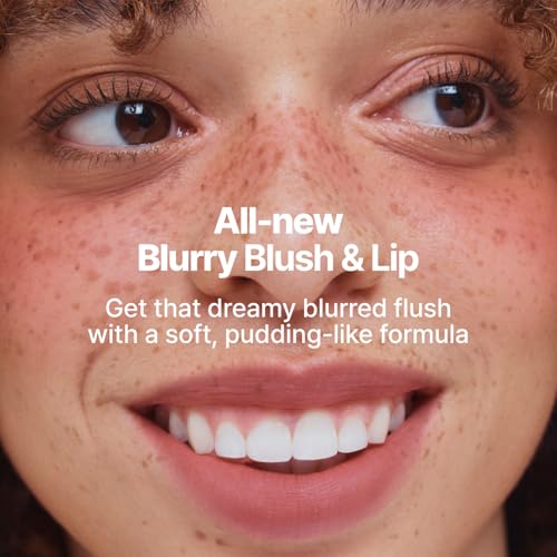fwee Blurry Pudding Pot | Airbrushed Blush & Lip, Buildable & High Pigment, Long-lasting, Lightweight, Natural Soft Matte ...