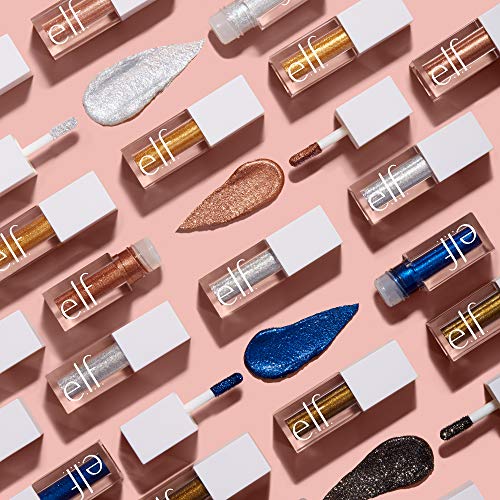 e.l.f. Liquid Glitter Eyeshadow, Long Lasting, Quick-Drying, Opaque, Gel-Based Eyeshadow For Creating High-Impact, Multi-D...