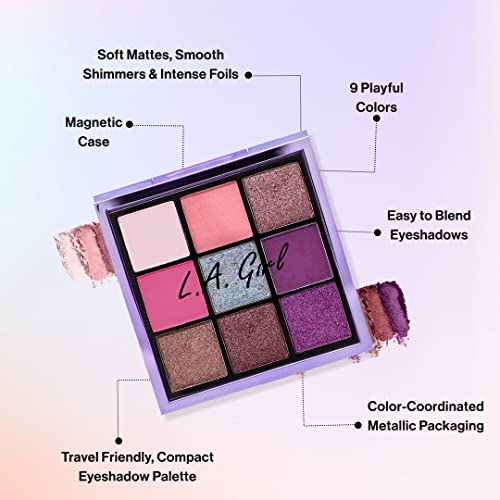 L.A. Girl Keep It Playful Eyeshadow Palette, Playtime GES436