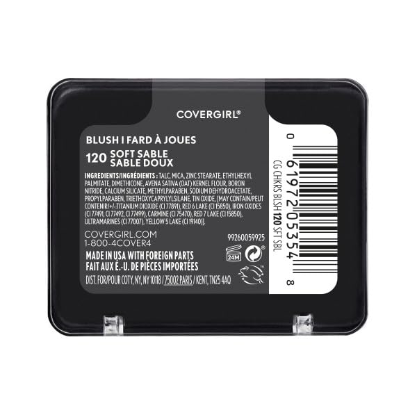 COVERGIRL - Cheekers Blush, Soft, blendable, lightweight formula, easy & natural look, 100% Cruelty-Free