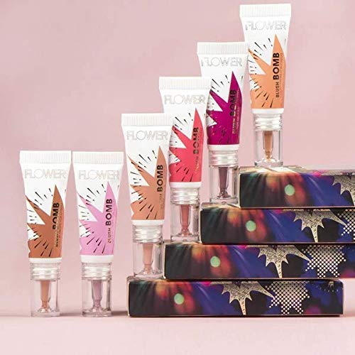 FLOWER Beauty By Drew Barrymore Liquid Blush Makeup Bomb Color Drops -Silky Lightweight Formula + Gel Cream Blush for Chee...