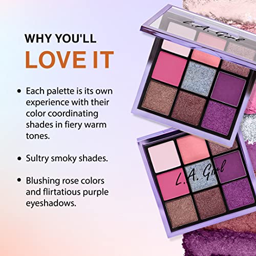 L.A. Girl Keep It Playful Eyeshadow Palette, Playtime GES436