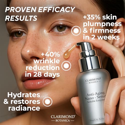 Collagen & Peptide Boosting Anti Aging Face Serum w/Vitamin C & E with Pro-Xylane - Brightening, Hydration, Wrinkle Reduct...