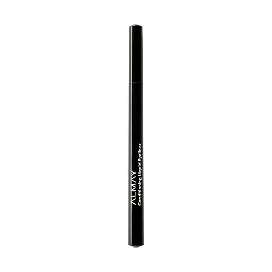 Almay Conditioning Liquid Eyeliner, Longwearing, Waterproof, Hydrating, 10 Black, 0.03 fl oz.